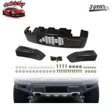 Front Bumper Assembly W/LED Lights for 2015 2016 2017 Ford F150 Raptor Style