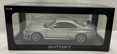 AUTOart Millennium 1:18 Nissan Skyline GT-R R33 NISMO Silver w