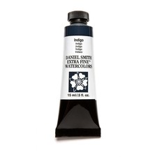 Extra Fine Watercolor Paint Tube Indigo Color 15ml Artist Grade