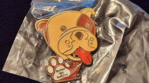 2025 "BUSTER THE BULLDOG" AIBF Special shape hot air balloon pin