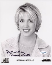 Deborah Norville "Inside Edition" AUTOGRAPH Signed Autographed 8x10 Photo ACOA