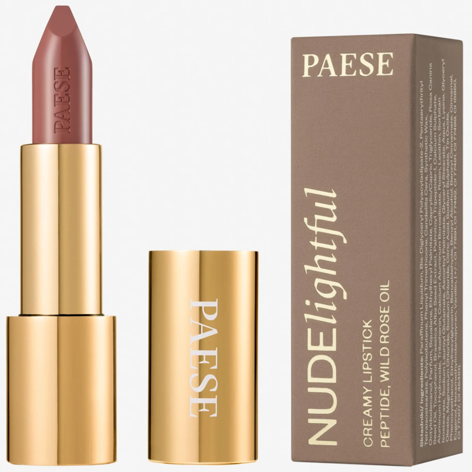 Paese Nudelightful Lipstick 409 Cinnamon Latte 4.5g