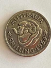 1954 Australia Shilling — photo from another recent sale