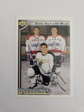 1992 Upper Deck Kevin Miller/Kelly Miller/Kip Miller Hockey Cards #35