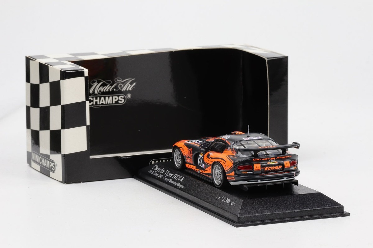 1:43 Minichamps Chrysler Viper GTS-R 24h Le Mans