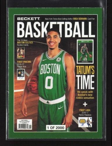 2017-18 Beckett Basketball Jason Tatum/Donovan Mitchell RC #1 OF 2000
