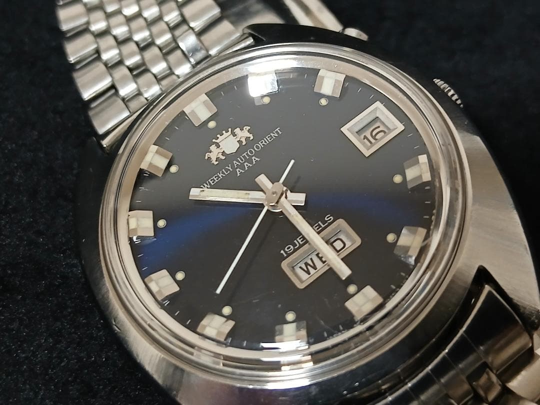 2 Orient Weekly Auto Aaa Day Date Automatic Windi… - image 2