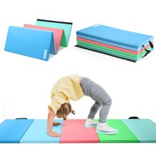 5 Panel Buntes Klappbare Weichbodenmatte Turnmatte Fitnessmatte Gymnastikmatt...
