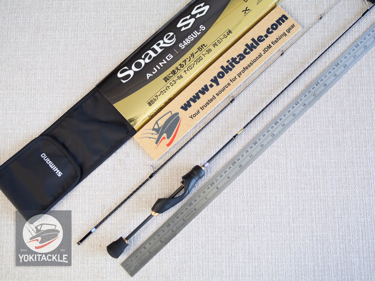 Shimano Soare SS Ajing S48SUL-S Light game Spinning Rod | eBay