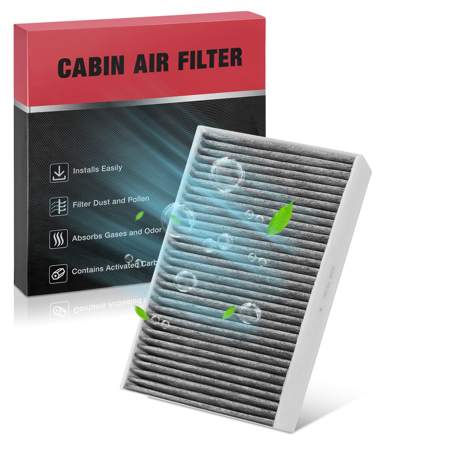 For Land Rover LR2 2.0L 2013-2015 Activated Carbon Cabin Air Filter Fits V60