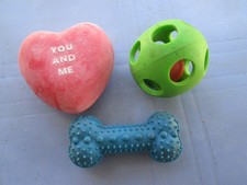 Lot de 3 jouets pour chien