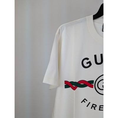 Gucci Firenze 1921 cotton T-shirt in White Brand New with Tags