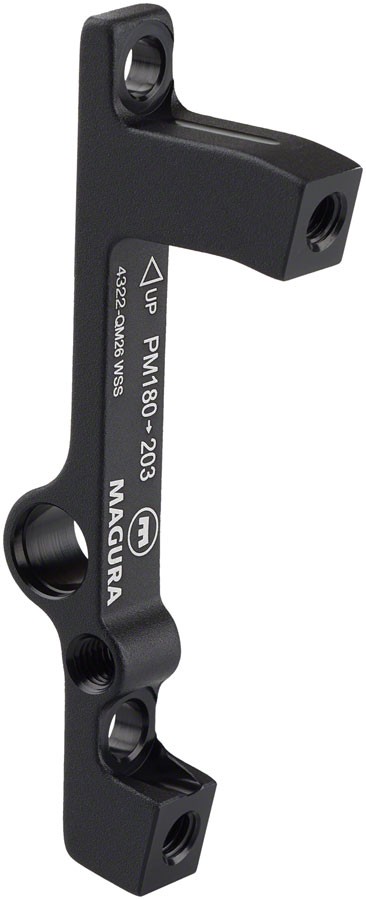 Адаптер для дискового тормоза Magura QM 26 ABS с датчиком скорости вращения колеса и креплением на стойку диаметром от 180 мм до 203 мм 5690₽