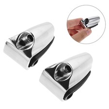 2 Pcs Metal Hooks for Hanging Wall Mount Claw Accessories Drum Bass Parts