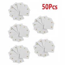 50 Pack ISO7816 Contact SLE 4442 Chip PVC Smart IC Cards Wholesale Lot