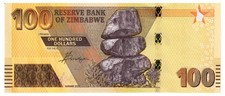 Zimbabwe 100 Dollars 2023 Banknote Pick-106 Chiremba Afrika Geldschein UNC