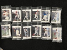 2001 Fleer Premium Baseball Factory Sealed 5-Card Promo Pack Lot x12