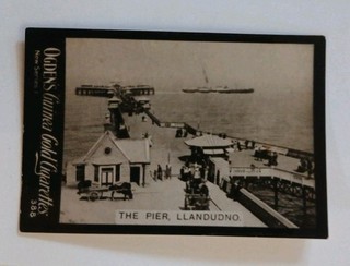 Ogden's Guinea Gold Cigarettes Card New Series 1 No.388 The Pier Llandudno