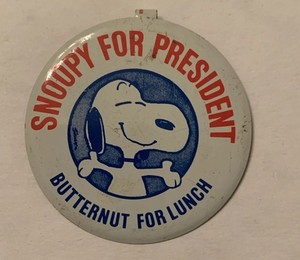Snoopy for President Pin | eBay