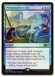 Polymorphist's Jest 075/269 Foil Rare Magic 2015 (M15) MTG Card