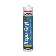 Soudal Repacryl körnige Spachtelmasse auf Acylbasis überstreichbar 310ml weiß