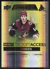 2021-22 Upper Deck Credentials #82 Cam Dineen Yellow #/249