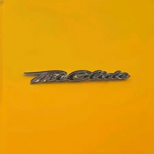 Harley Davidson OEM TRIGLIDE Chrome Fender Badge