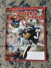 Sports Illustrated Magazine: David Tyree - 2/11/2008 New York Giants Super Bowl