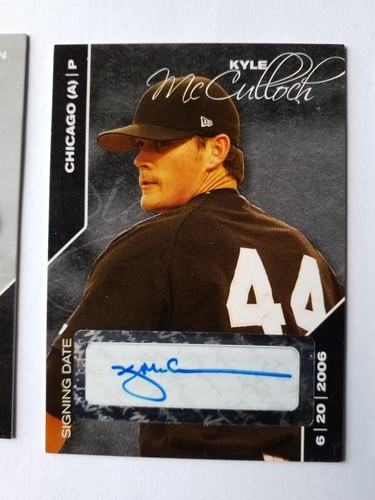 2008 Just Minors Signing Date Black Edition Kyle Mccullough 1/1 Glossy Autograph