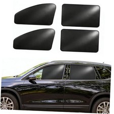 Window Sun Shade Car Curtains - Side Suede Sun Shades Magnetic 100 Block