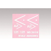 Torro 1229902003 - Aufkleber/Decals Panzer Abrams M1A2 1/24 - Neu