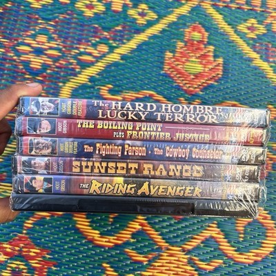 Hoot Gibson Westerns Collection DVD Set 6 Movies Boiling Point The Cowboy Counse