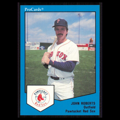 John Roberts #693 1989 ProCards Minor League Team Sets Pawtucket Red Sox Card NM