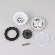 Testa di scarico in acciaio inox 70 mm per lavandino scopa lavabo e lavandino ut