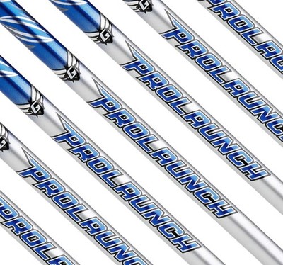 Graffaloy Pro Launch Blue Graphite Iron Shafts .370 Tip Choose A/R/S Flex