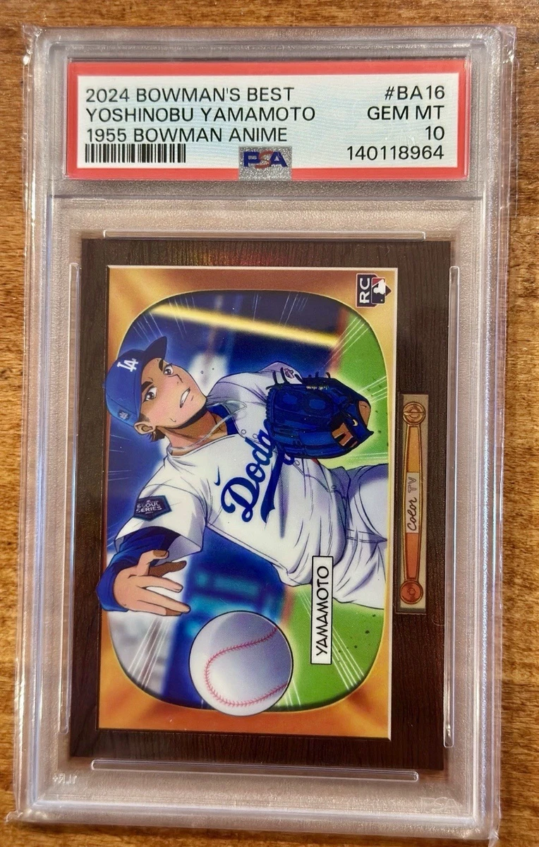 2024 Bowman's Best - Yoshinobu Yamamoto #BA-16 for sale | eBay 2024 Bowman's Best - Yoshinobu Yamamoto #BA-16 for sale | eBay