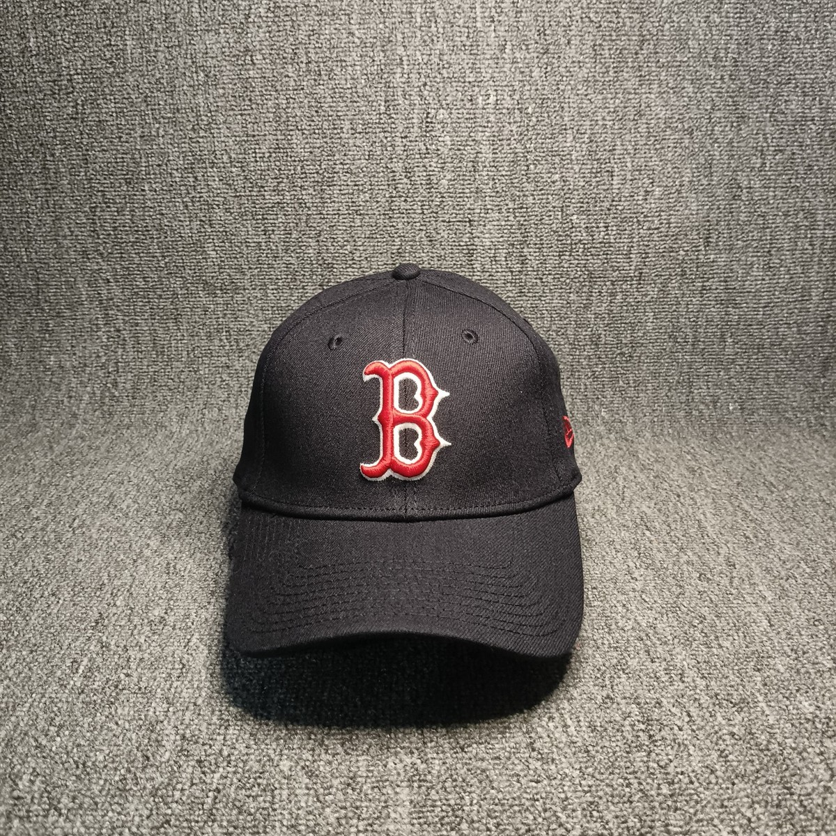 New Era Boston Red Sox MLB Navy Blue Hat Cap Red B Logo