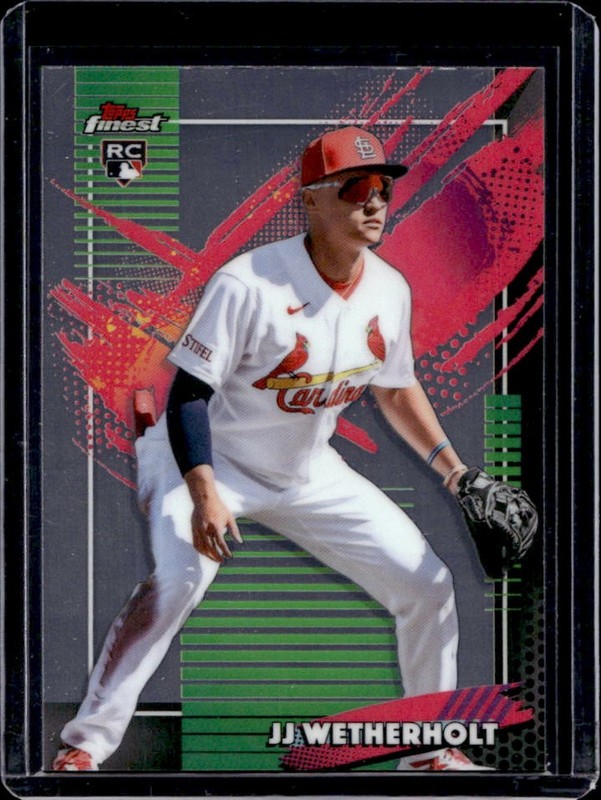2026 Topps Finest JJ Wetherholt Rare RC Rookie #269 Cardinals