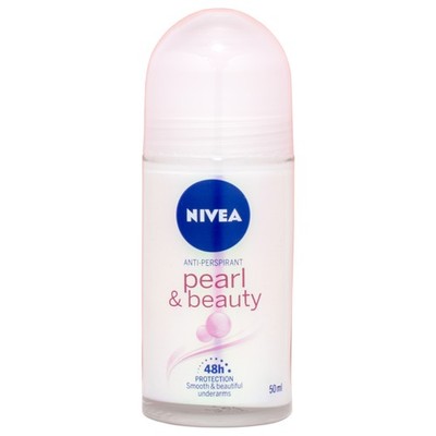 (13 EUR/100 ml) Nivea Pearl & Beauty Anti-Transparent Deo Roll-On 50ml