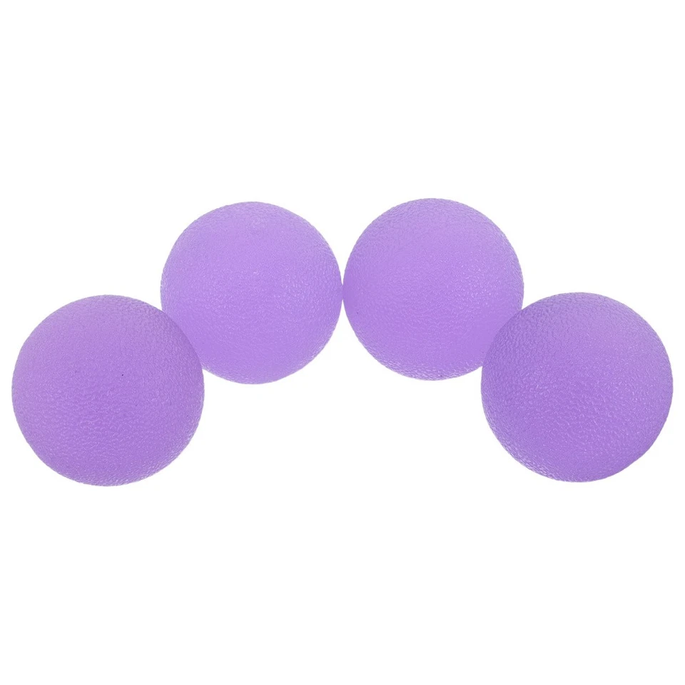  4 Pcs Hand Squeezers for Strength Grips Training Finger Trainer Exercise Balls - Image 3 of 4