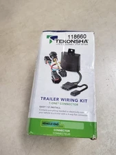 Tekonsha 118660 Vehicle End 4 Flat Trailer Wiring Connector