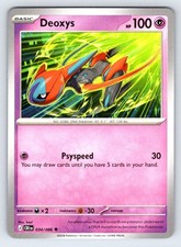 Deoxys 034/086 Uncommon Chaos Rising Pokemon Heavily Played