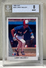 Larry Walker Rookie Cards Checklist and Autographed Memorabilia Guide 21