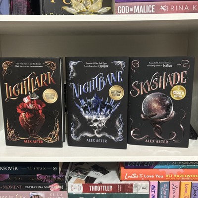 Lightlark Series By Alex Aster  BN EXCLUSIVES OOP