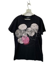 H78#Dsquared2 Men s Graphic T-Shirt Black Sku...