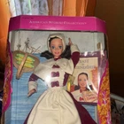 Vtg '94 Pilgrim Barbie Thanksgiving Doll American Stories Collection #boone