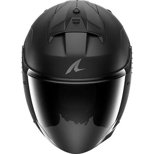 Shark Skwal Jet Motorcycle Helmet - Dark Shadow Matt Black / Anthracite - Picture 2 of 3
