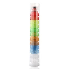 12Pcs Colorful Shuttlecocks Badminton Foam Balls Leisure Sport Games Foam Balls