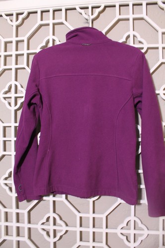 Columbia Jacket Womens S Purple Full Zip Pockets Casual Fleece Colorful Ladies - Picture 17 of 17