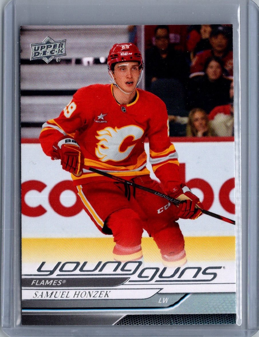 2024-25 Upper Deck Series 2 - Young Guns Samuel Honzek #485 (RC)